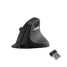 Keychron M5-A29 1K Wireless Mouse (BT/2.4GHz/Wired) - Black