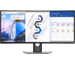 (Refurbished) Dell 34" U3417W Curved Monitor