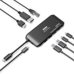 PORT Mobile docking station 1 X 4K USB-C 7 devices 100W