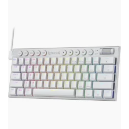 Redragon K632 HORUS Mini 60% RGB Wired Gaming Keyboard – White