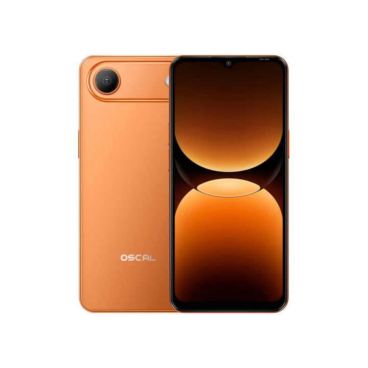 OSCAL Flat 3C LTE Smartphone, 6.65'' HD+ IPS 720*1612 90Hz, Quad-core T310 up to 2.0GHz, 4GB/32GB, Camera: Rear 32MP, Front 12MP
