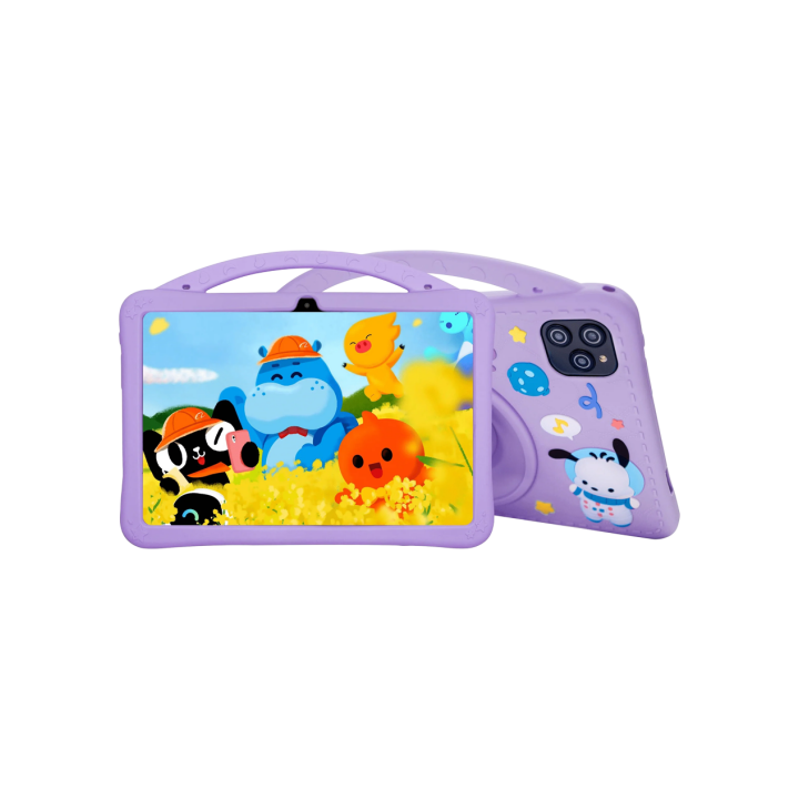 VGKE 10.1" HF IPS Kids Tablet - Mediatek MT6737 CPU, 2GB RAM, 32GB Storage, 3G + Wifi, Bluetooth 4.0, Android, Type C - PURPLE