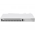 MikroTik Cloud Core 12 Port SFP+ 2 SFP28 4 Core Router | CCR2004-1G-12S+2XS