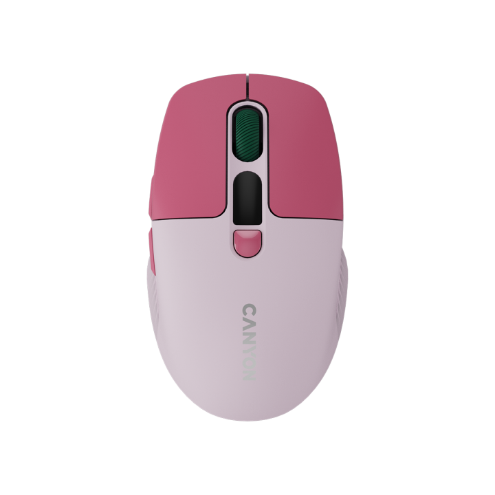 CANYON mouse MW-26 LCD Silent Dual Mode Wireless Pink