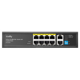 Cudy 10 Port Fast Ethernet 8 PoE 115W Switch 