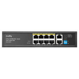 Cudy 8 Port Fast Ethernet PoE 115W 2 Gigabit Switch 