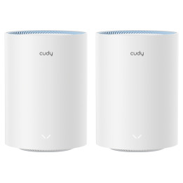 Cudy Dual Band WiFi 5 1200Mbps Fast Ethernet Mesh 2 Pack 