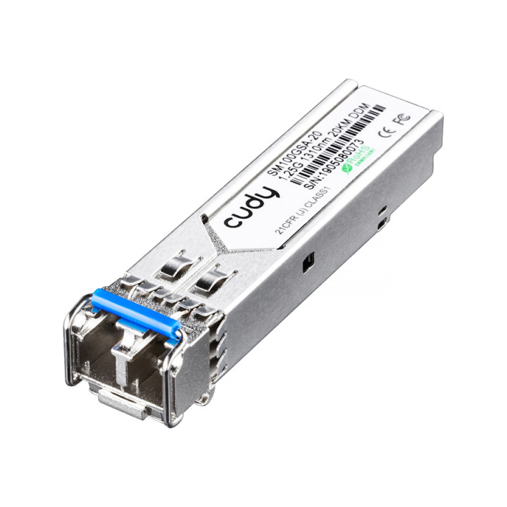 Cudy Single Mode 1.25G LC SFP 1310nm 20km 