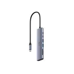 Cudy 7-in-1 4K 60Hz HDMI USB-A and USB-C Hub 
