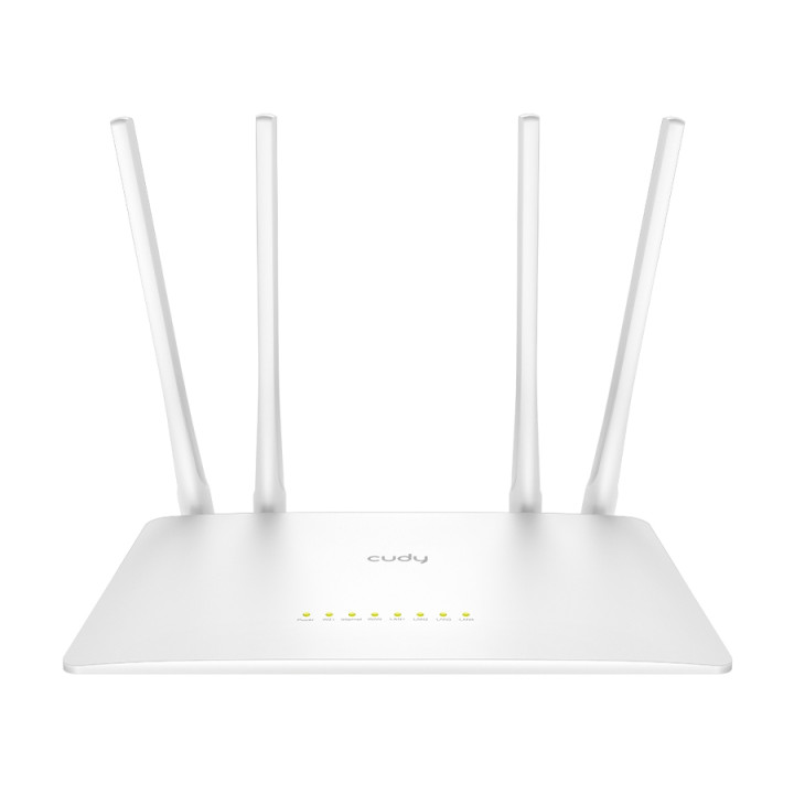 Cudy Dual Band WiFi 5 1200Mbps 5dBi Fast Ethernet Router 