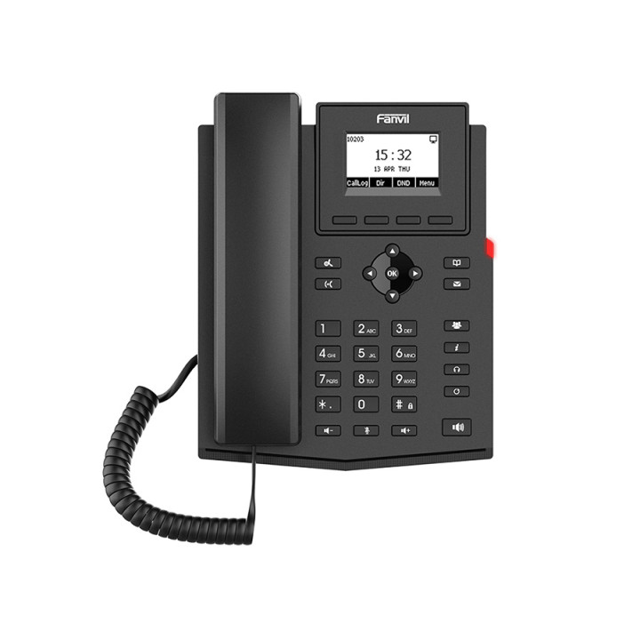 Fanvil 2SIP Entry Level WiFi 4 VoIP Phone with PSU 