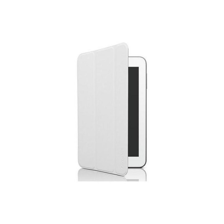 LENOVO A3000 FOLIO CASE AND FILM - WHITE