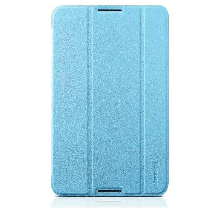 LENOVO A7-30 FOLIO CASE AND FILM - BLUE