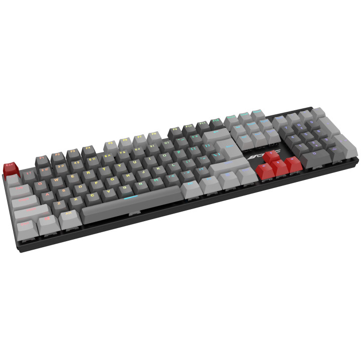 ZERO PRO GAMING KEYBOARD LIGHT GREY