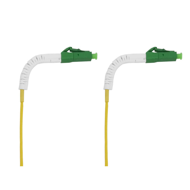Linkbasic Fibre Flylead LC-LC SM 1M APC Flex Boot