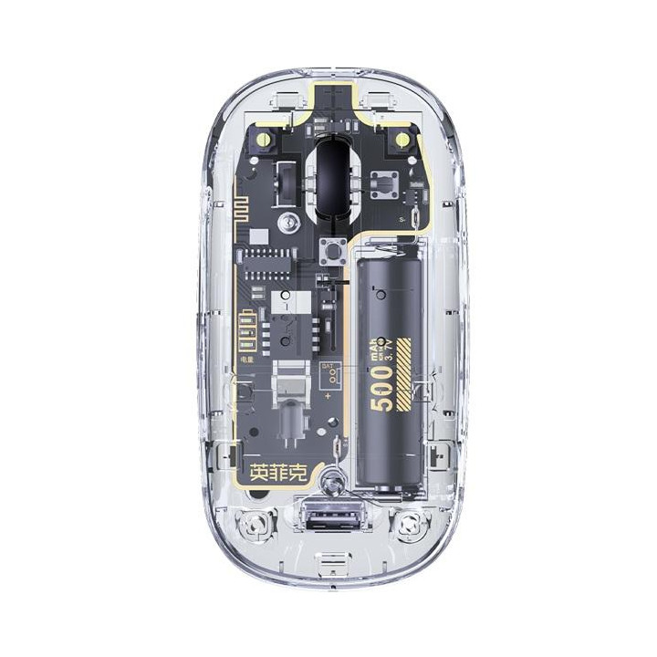 CRYSTAL TRANSPARENT 2.4G MOUSE