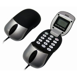 USB OPTICAL MOUSE WITH SKYPE PHONE