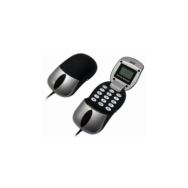 USB OPTICAL MOUSE WITH SKYPE PHONE