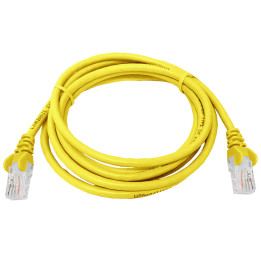 Linkbasic 2 Metre UTP Cat5e Flylead Yellow