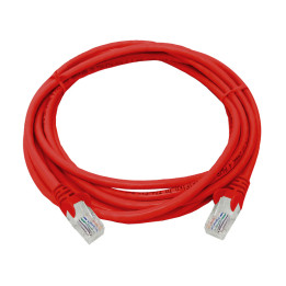 Linkbasic 3 Metre UTP Cat5e Flylead Red