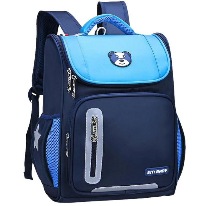 CS BABY NAVY FRENCH & BLUE BACKPACK