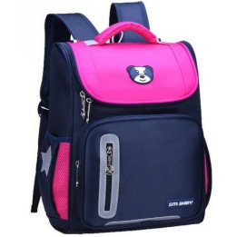 CS BABY PINK & BLACK BACKPACK