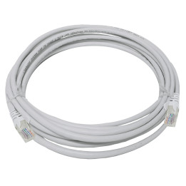 Linkbasic 5 Metre UTP Cat5e Flylead Grey
