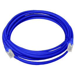 Linkbasic 5 Metre UTP Cat5e Flylead Blue