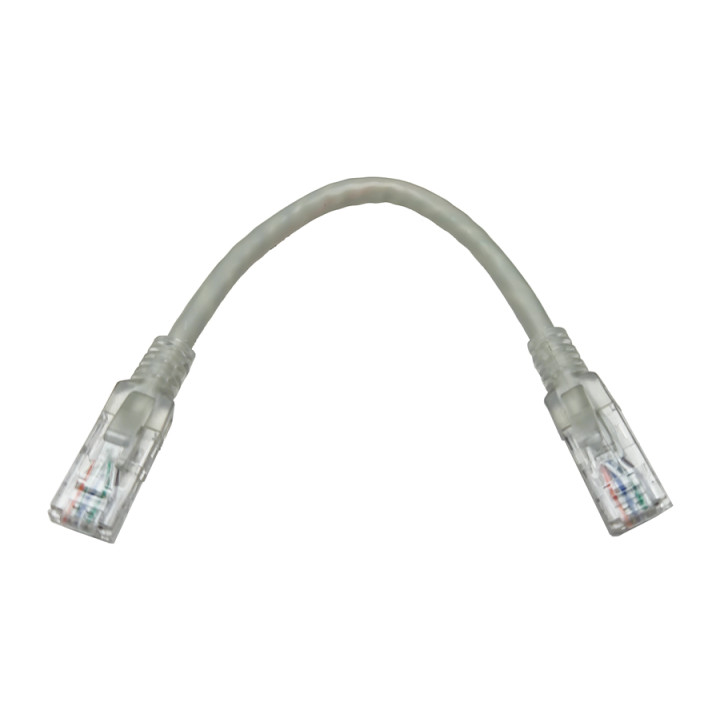 Linkbasic 22cm UTP Cat6 Flylead Grey