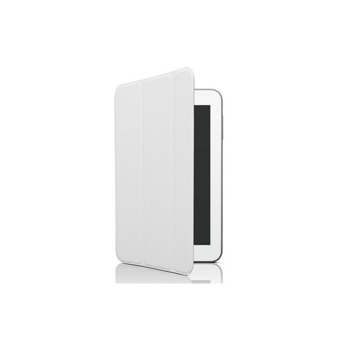 LENOVO A3000 FOLIO CASE AND FILM - WHITE