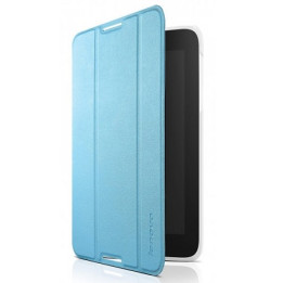 LENOVO A7-30  FOLIO CASE AND FILM - BLUE