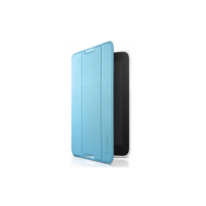 LENOVO A7-30  FOLIO CASE AND FILM - BLUE