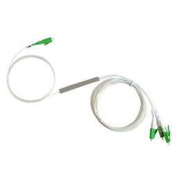 Linkbasic Fibre Splitter Blockless LC APC SM 1-4