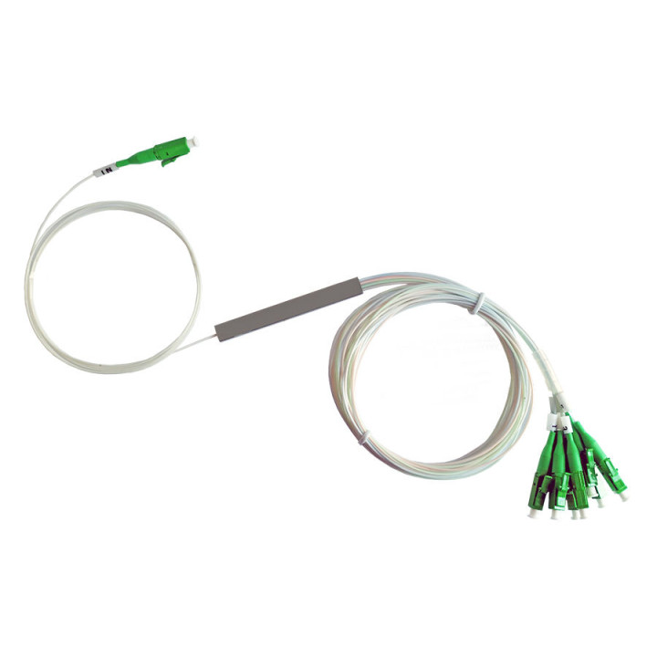 Linkbasic Fibre Splitter Blockless LC APC SM 1-8