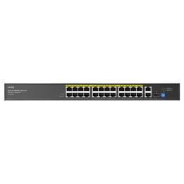 Cudy 24 Port Fast Ethernet PoE 290W 2 Gigabit 1SFP Switch