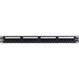 Linkbasic 24 Port Cat5e Rack Mount Patch Panel