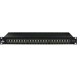 Linkbasic 24 Port Cat5e Shielded Rack Mount Patch Panel