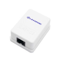 Linkbasic Cat5e Single Surface Mount Box