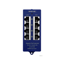 4 Port Gigabit Passive PoE Injector