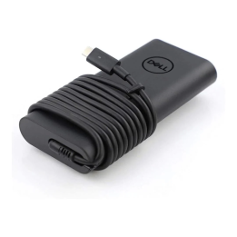 Dell E5 130W USB-C AC Adapter with Red Top Plug Power Cord - South Africa