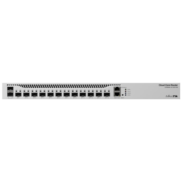 MikroTik Cloud Core 12 Port SFP+ 2 SFP28 4 Core Router 