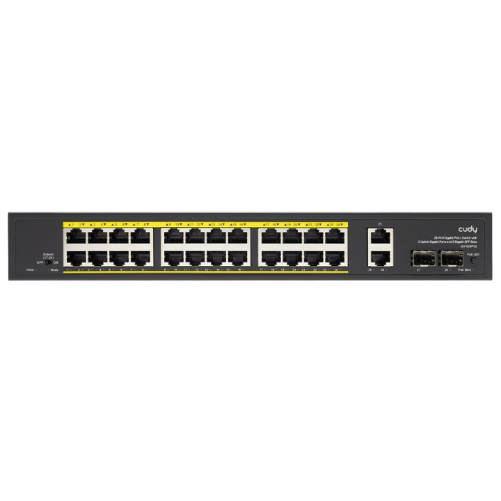 Cudy 24 Port Gigabit PoE 280W 2 Gigabit 2SFP Switch