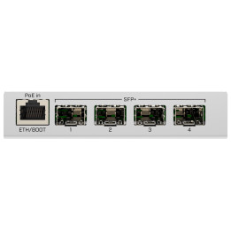 MikroTik Cloud Router Switch 4 Port SFP+ with PoE Input 