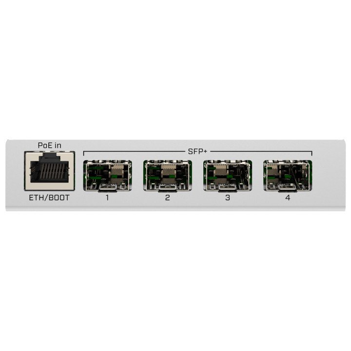 MikroTik Cloud Router Switch 4 Port SFP+ with PoE Input 