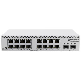 MikroTik SWoS Cloud Smart Switch 16 Port Gigabit 2 SFP+ 