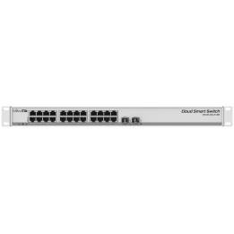 MikroTik SwOS Cloud Smart Switch 24 Port Gigabit 2SFP+ 