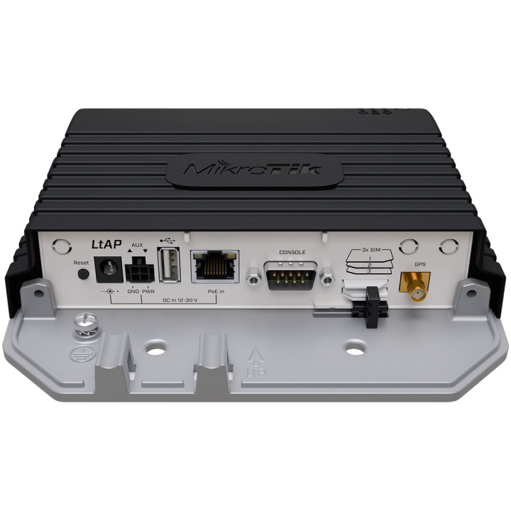 MikroTik LtAP LTE7 Kit 3 SIM 2 mPCIe and GPS Router 