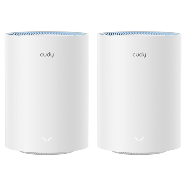 Cudy Dual Band WiFi 5 1200Mbps Fast Ethernet Mesh 2 Pack