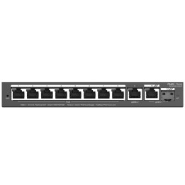 Reyee 10 Port Gigabit with 8 PoE 120W 1SFP Combo Port Smart Managed Switch 