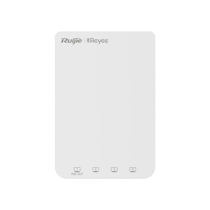 Reyee Dual Band WiFi 5 1300Mbps 5 Port Gigabit Mesh In-Wall AP 